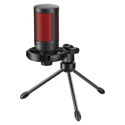 Micrófono Multimedia Negro Micrófono Flexible Tooq TQMM-213 - Con Base Antideslizante, Conexión Jack 3.5mm, Interruptor ON/OFF Base Antideslizante Escritorio